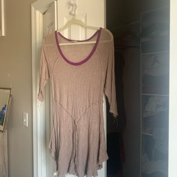 Free People Tops - Free People Sheer Tunic Top